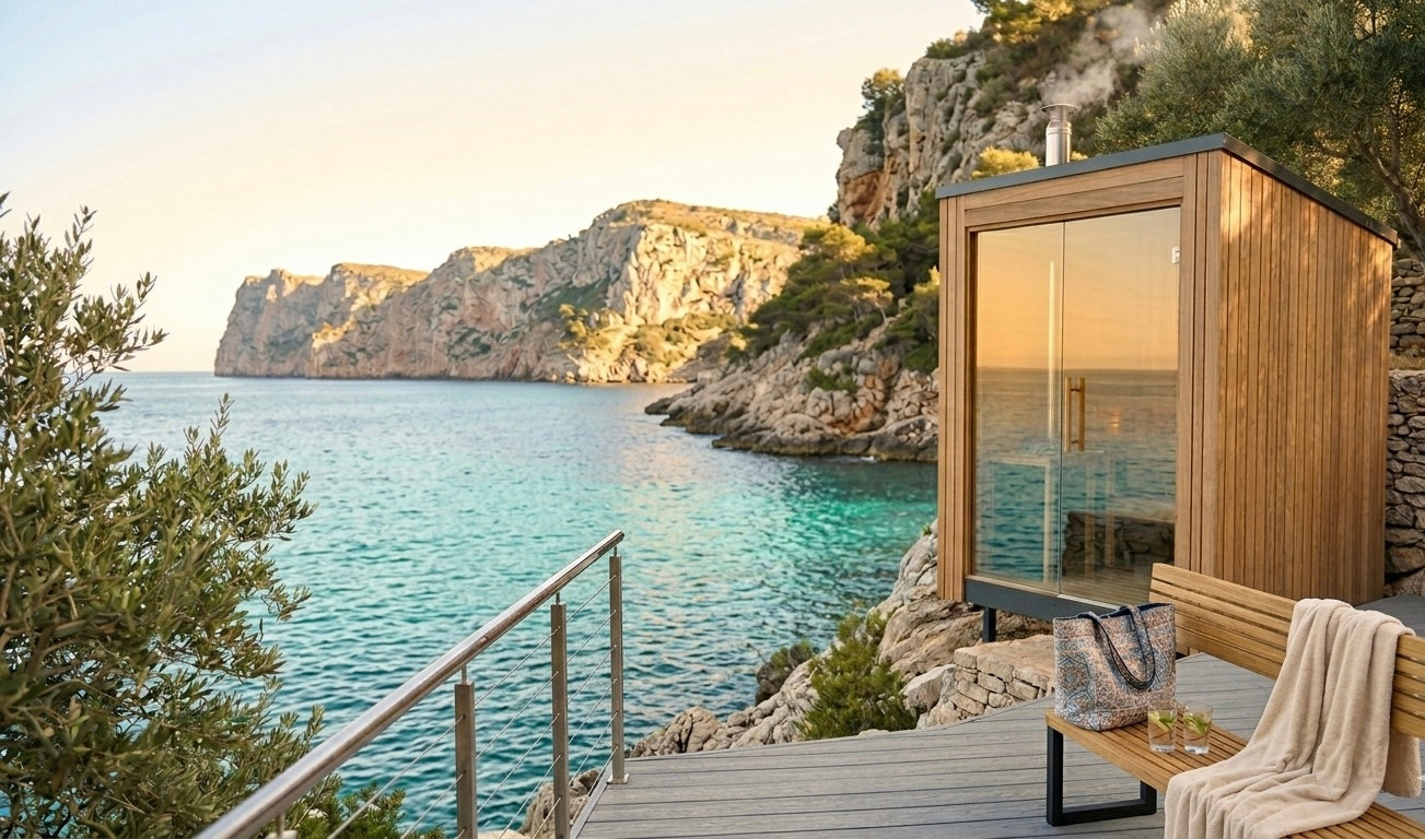 Person relaxing in sauna heat — eight minutes to quiet, sauna ritual NZ | TempTango Journal