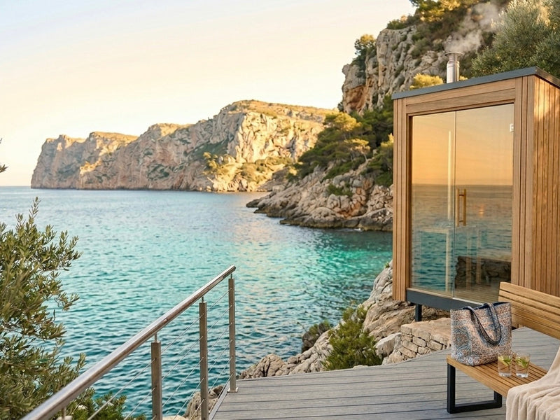 Person relaxing in sauna heat — eight minutes to quiet, sauna ritual NZ | TempTango Journal