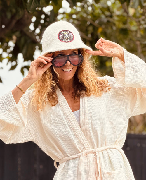 Moon Sauna Hat