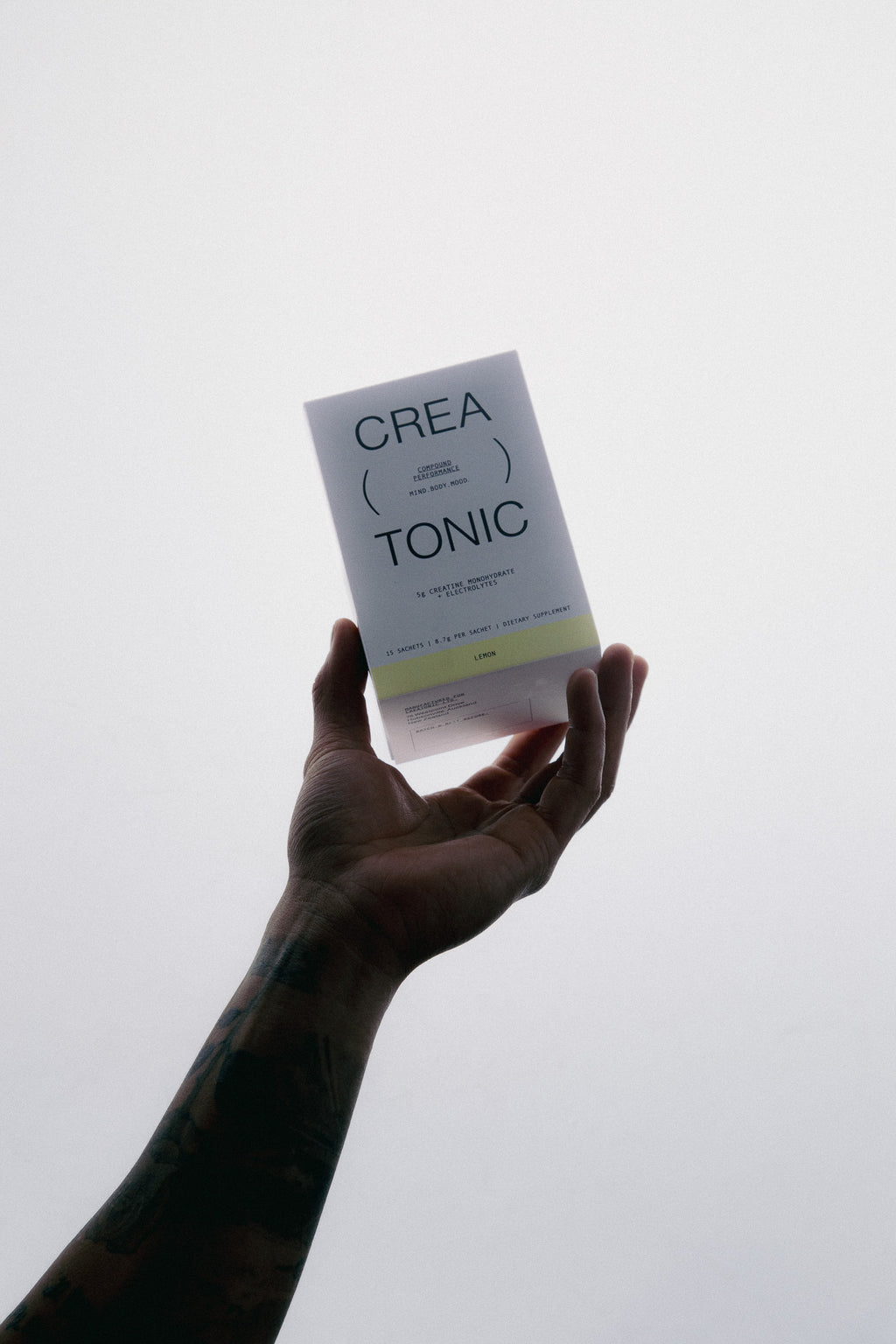 Crea Tonic – Creatine + Electrolytes 15 Sachet Box
